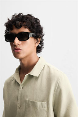 100% LINEN SHIRT - Zara фото 5