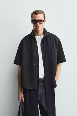 SOBRECAMISA CONFORT NON IRON / Negro