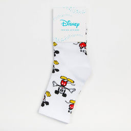 Носки для мальчика «Микки Маус», Disney, 16-18 см, цвет белый