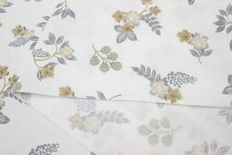 Муслин Премиум двухслойный гладкий Асель, ш.2.5м, хлопок-100%, 120гр/м.кв - Купава фото 6