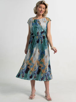 Костюм с юбкой Вайнона (зеленый) К15119-10М - Lt collection фото 2