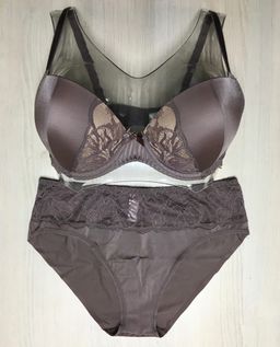 Бюстгальтер Milavitsa 124294 черный с нюдом  фото 4