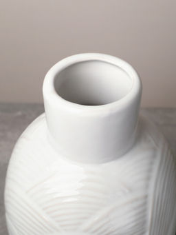 Ваза 40 см белая / WRF-192 /уп 4/в индивидуальной упаковке - Галеонтрейд фото 3