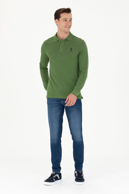 Мужской зеленый базовый свитшот Неожиданная скидка в корзине - U.s. polo assn фото 11