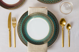 Чайный сервиз Бухара зелёный, 6 персон, 23 предмета - ANNA LAFARG MIDORI фото 8