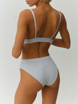 MY Трусы слипы жен. в рубчик DS300