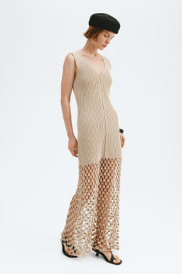 Vestido en punto de canal? con lazada - H&m фото 4