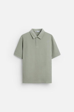 TEXTURED POLO SHIRT - Zara фото 36