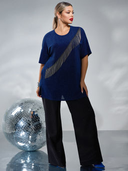 Джемпер 0087-26 тёмно-синий - Dora фото 21