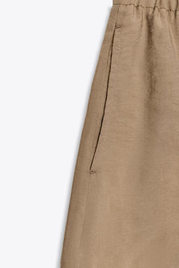 BEADED DRAWSTRING BERMUDA SHORTS - Zara фото 7