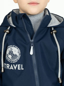 Комбинезон демисезонный синий