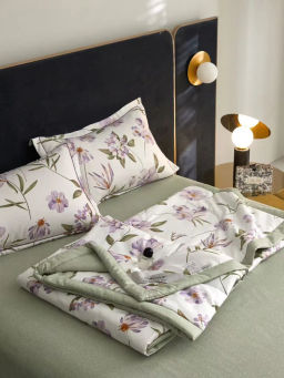 Одеяло Mency двухстороннее с простыней и наволочками ODMENHD09 1.5 спальный