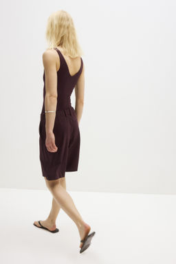 Bermudas Wrinkle-resistant Relaxed Fit - H&m фото 4
