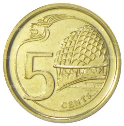 5 центов 2013 года Сингапур