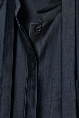 SHIRT WITH POCKETS AND TIE ZW COLLECTION - Zara фото 12