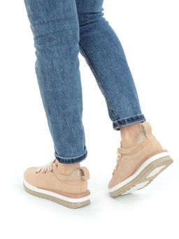 03-5950-6 BEIGE Полуботинки женские (натуральная замша)