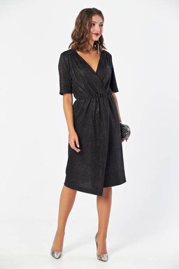 Платье из ткани с напылением - Fly фото 9