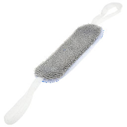 Мочалка банная Овал 35х13см, полипропилен, мелкий ворс, с поролоном, двухцветная, каждая сторона разного цвета, цвета микс,Eco-Price (Россия) - Домашняя мода фото 6