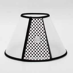 Ветеринарный воротник №1, обхват шеи 37-44 см, высота 22 см, чёрный - Пижон фото 2