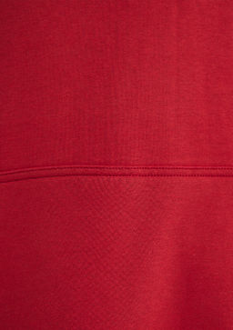 Mavi Logo Bask?l? Kapusonlu K?rm?z? Sweatshirt  фото 9