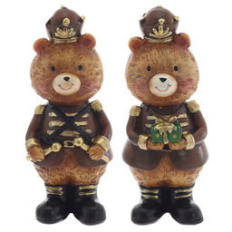 Фигурка декоративная "Медвежонок", L4 W4 H10 см, 2в.