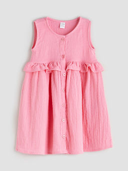 ?nden D??meli M?slin K?z ?ocuk Elbise