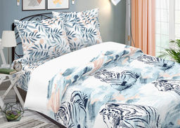 Комплект постельного белья поплин ДИКИЕ КОШКИ 2 спальный 

Комплектация

Пододеяльник 180х215, простынь - 180х215, наволочки 2 шт. - 70х70