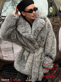 Шуба женская из искусственного меха
