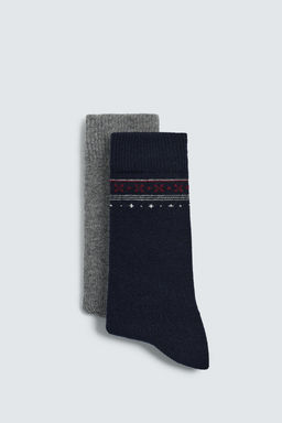 2-PACK OF COMBINED SOCKS - Zara фото 2
