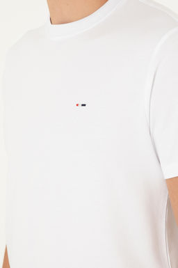 Мужская белая футболка - U.s. polo assn фото 7