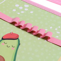 Папка для труда, А4, пластиковая, 23×32.5×2.5 см «Авокадо»