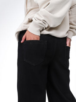 Джинсы-багги утеплённые для девочек - СИНЯЯ МОДА фото 17