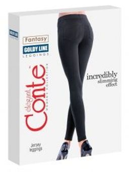GOLDY LINE Легинсы жен. (11/1) - black - Conte elegant фото 2