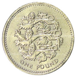 1 фунт 1997 года Великобритания