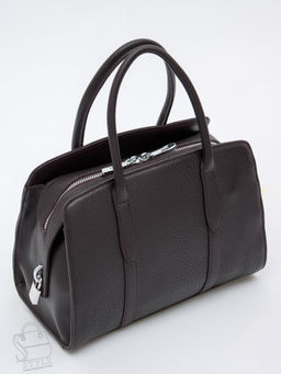 Сумка женская кожаная 8007-2S coffee Velina Fabbiano-Safenta