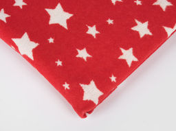 Одеяло байковое жаккардовое в/уп 100*140 цв красный (Россия)