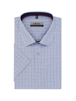 Сорочка мужская короткий рукав GREG 235/201/6101/Z/1p
