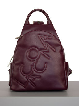 LACCOMA рюкзак Адель-24-L815-ежевичный эко кожа хлопок