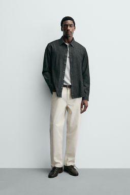 PANTAL?N STRAIGHT FIT / Crudo