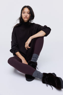 Jersey en lana merino con cuello perkins - H&m фото 3