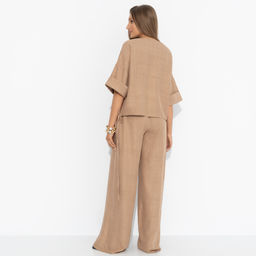 Брючный костюм, Энергия цвета (biege, 2 в 1) - Charutti фото 5