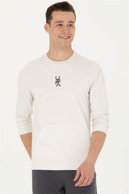 U. S. Polo Assn Мужской свитшот с круглым вырезом Stone - U.s. polo assn фото 10