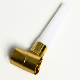 Цена за 2 шт. Дудка язычок «Праздник», набор 6 шт., золотой