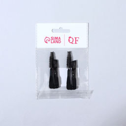 Набор кистей для макияжа «МИНИ», 2 шт., чёрный