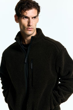 Chaqueta de deporte en borreguito Regular Fit - H&m фото 4