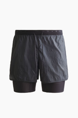 Shorts de running ligeros 2 en 1 con DryMove