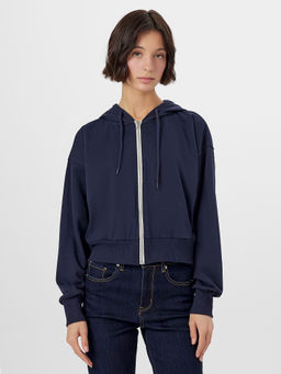 Толстовка женская синяя с надписью Got wind - Mark formelle фото 2