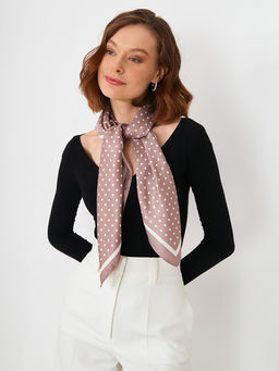 Большой, мягкий, тонкий и очень нежный двусторонний палантин с рисунком. - Tantino фото 7