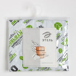 Полотенце для бани Герой бани мужской килт, 75х150 см, 100% хл, вафельное полотно - Этель фото 5