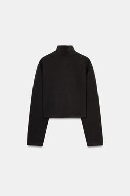 INTERLOCK POLO SWEATSHIRT - Zara фото 7
